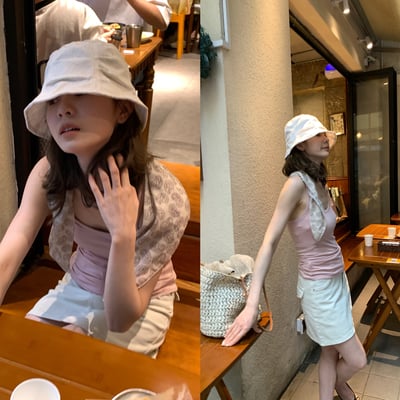 亞麻漁夫帽 必買4