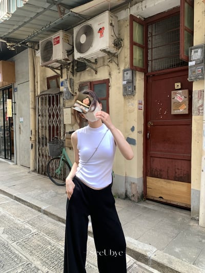 正肩背心瘦瘦上衣｜專門為遮副乳而生5