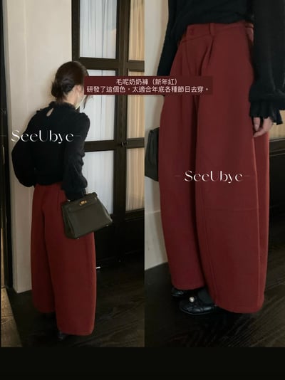 奶奶尼子褲｜小個子加絨6