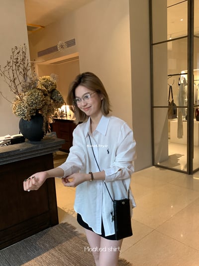 帶點垂墜感的RL襯衫1