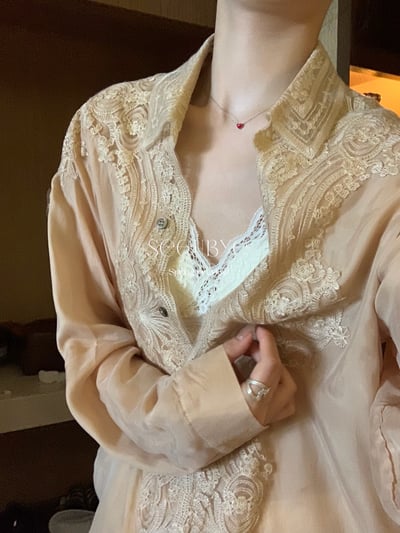 黑標｜亞麻銅氨絲法式衫 貴在料子上8