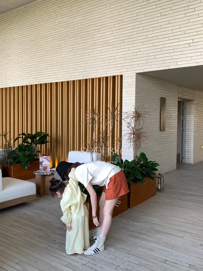 100%亞麻日系高腰短褲6