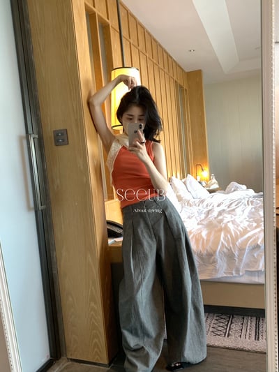 33%法國亞麻67%匹馬棉｜黑標神褲2