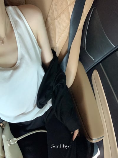 白背心+黑套衫（真兩件套防曬）5