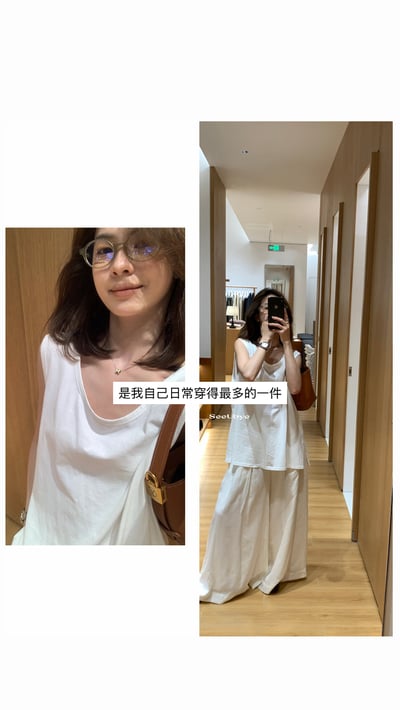 日系oversize 大版背心6