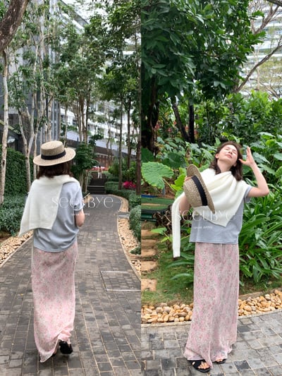 Flower flower 粉粉半身裙2