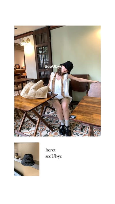 亞麻漁夫帽 必買8