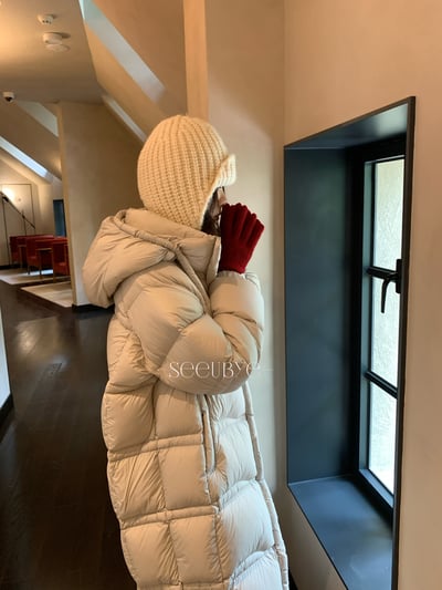 黑標線/羽絨大被子｜又輕又保暖 真正的國標羽絨/中長款羽絨外套8