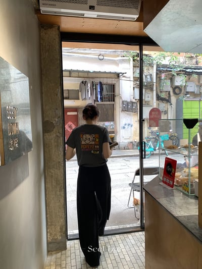 純棉趣味正肩tee7