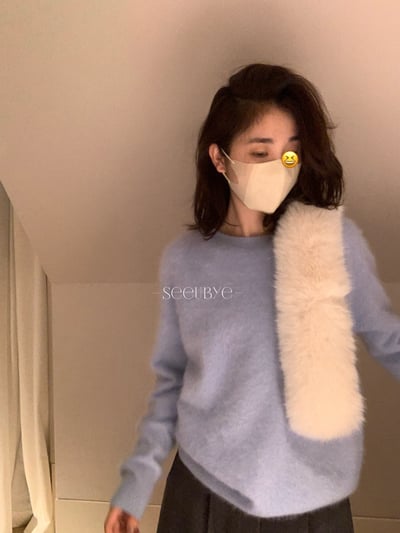 澎鬆氛圍100分圍巾4