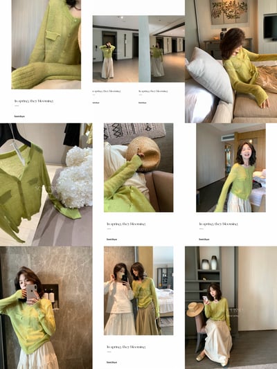 春的毛衫 四個色6