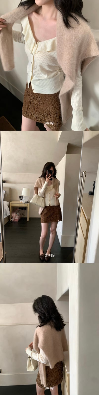 法式荷葉領針織4