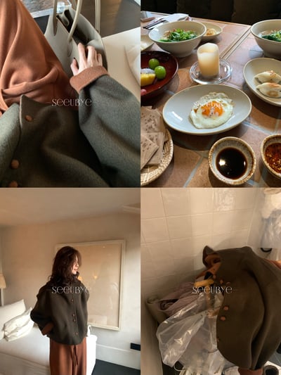 有點國風系列｜雙面羊絨手工大衣4