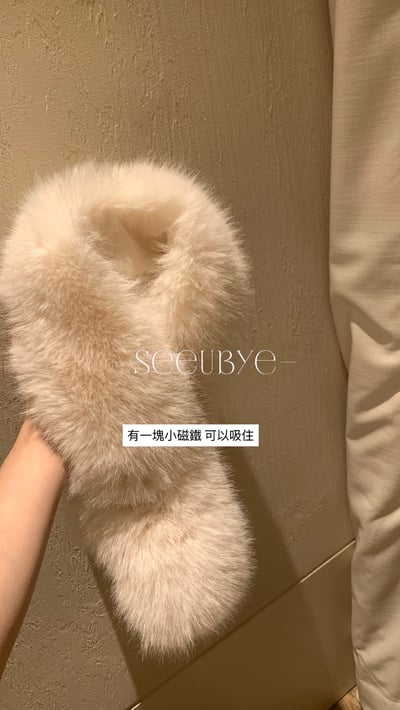 澎鬆氛圍100分圍巾3