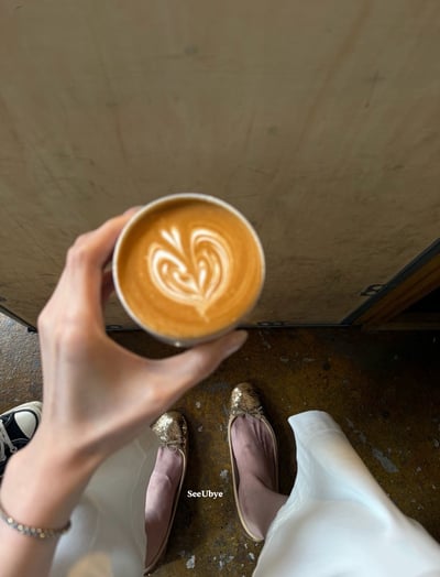 一條亞麻奶黃神褲4