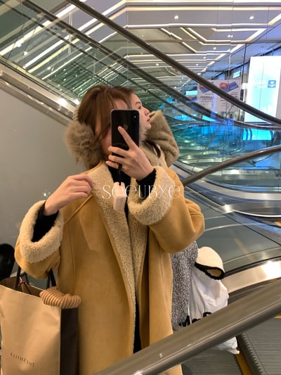自留｜暖暖皮毛外套4