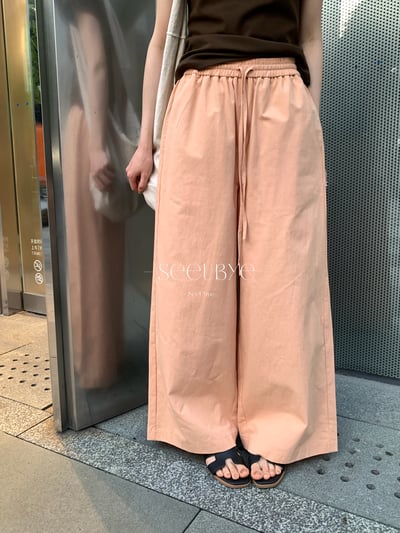 舒服工作九分褲1