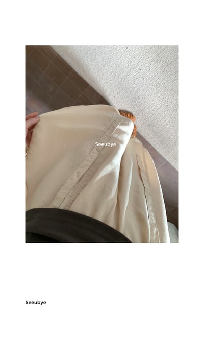 垂感飄帶闊腿褲2色舒服又好看3