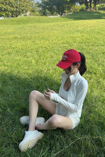 修身收腰立領外套6