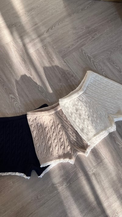 S264 編織百搭短褲1