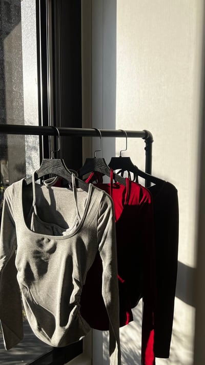 L101 假兩件薄長袖6