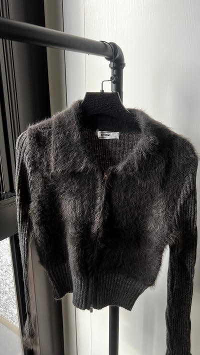 L131 純色針織外套6