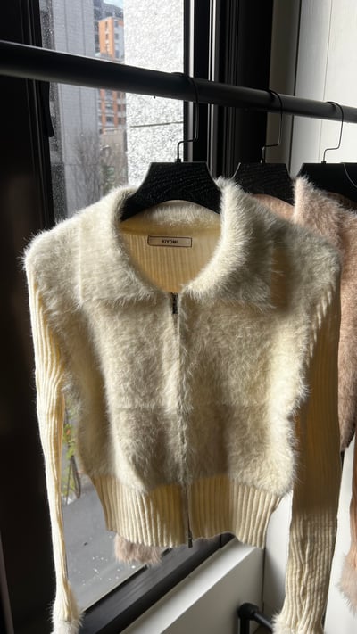 L131 純色針織外套3