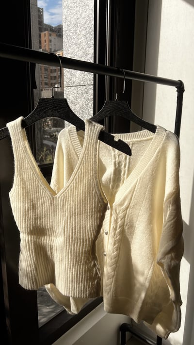 L130 兩件式針織衫3