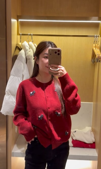 S258 小馬散步開襟衫3