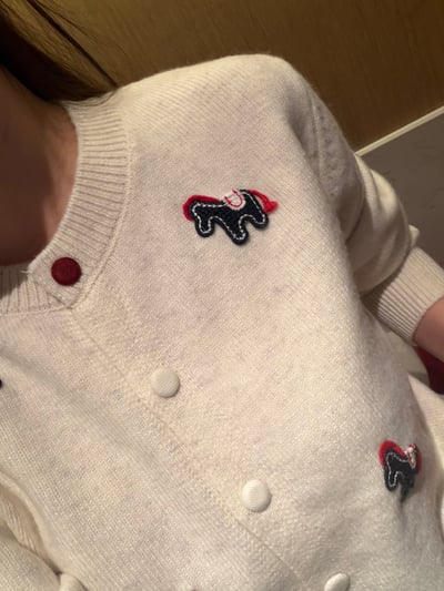 S258 小馬散步開襟衫2