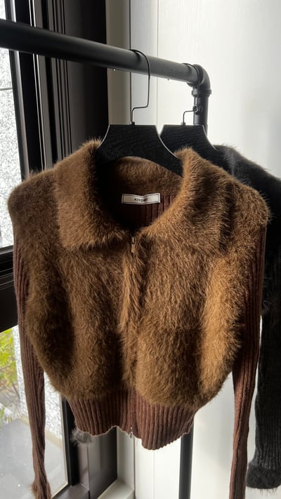 L131 純色針織外套5