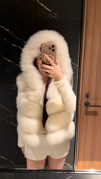 A100 今年第一件皮草背心！狐狸背毛高級又時髦！誰能拒絕2
