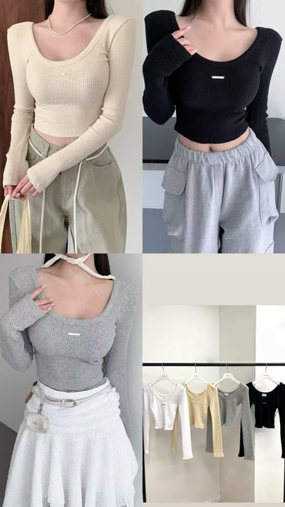 O22 正韓logo長袖1