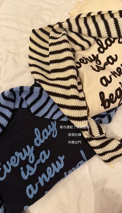 S296 字母刺繡衛衣1