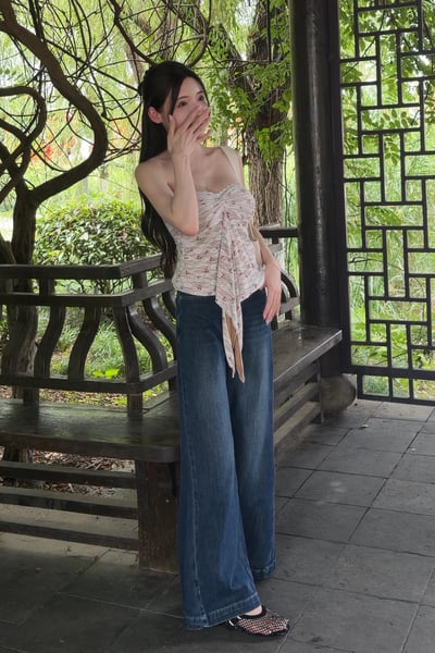 N68 復古靛藍色彈力牛仔褲2