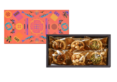 仁友綜合堅果塔禮盒6入1