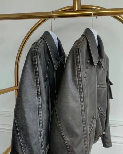 韓國選品｜誰穿誰帥真皮外套4