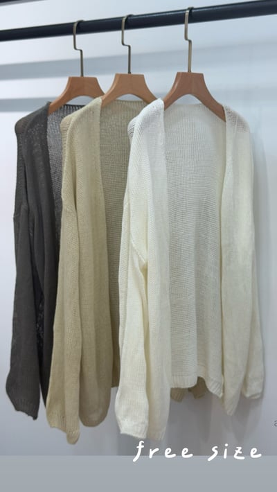 針織罩衫1