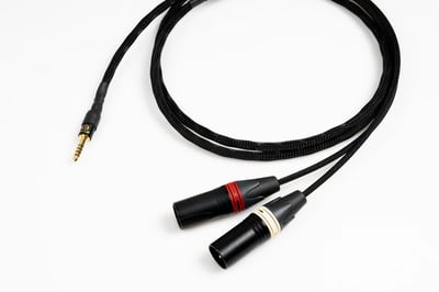 Brise Audio DAP 用 4.4mm 平衡線路輸出接 XLR 平衡擴大機橋接線3