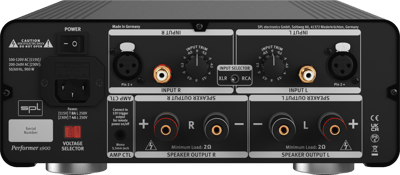 SPL Performer s900 立體聲後級擴大機4