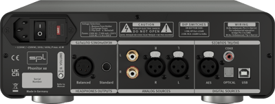 SPL Phonitor xe DAC768v2版 耳機擴大機 / 銀色 / 全新品 / 端子更換福利機2