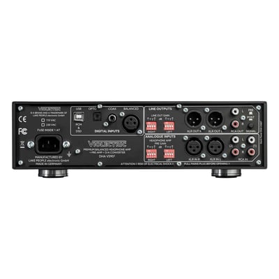 VIOLECTRIC DHA V590² PRO 旗艦真平衡耳機擴大機/DAC/前級（繼電器音控版）3