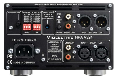 VIOLECTRIC HPA V324 旗艦真平衡耳機擴大機/前級3