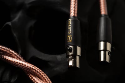 ELETECH Inferno 雙全芯純銅耳罩式耳機升級線1