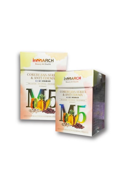 【InMARCH茵瑪奇】M5紅豆薏仁輕窕酵素飲(3g*30條/盒)1