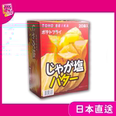 日本 東豐製菓 TOHO 奶油鹽味馬鈴薯洋芋片 20入/盒 馬鈴薯片1