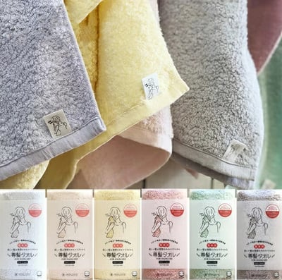 日本 Oboro Towel 專髮速乾毛巾 顏色隨機出貨1
