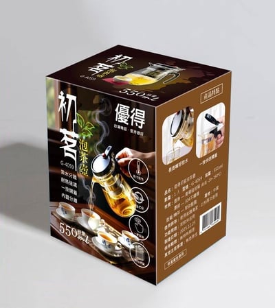 優得 初茗泡茶壺 550ml2