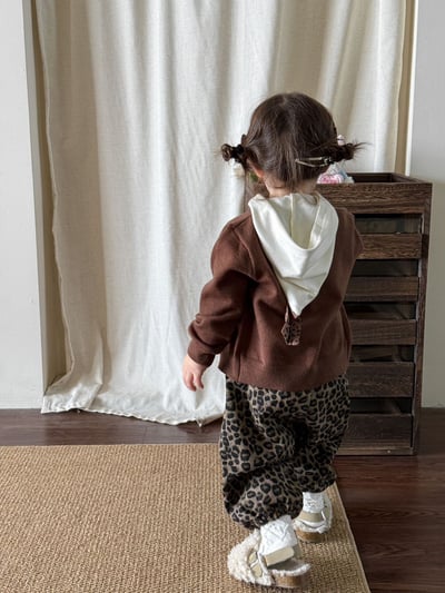 Kitty針織衫豹紋休閒褲8