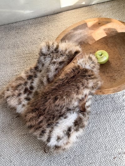 秋冬豹紋背心&加絨直筒褲5